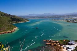Knysna Lagoon, Garden Route, South Africa